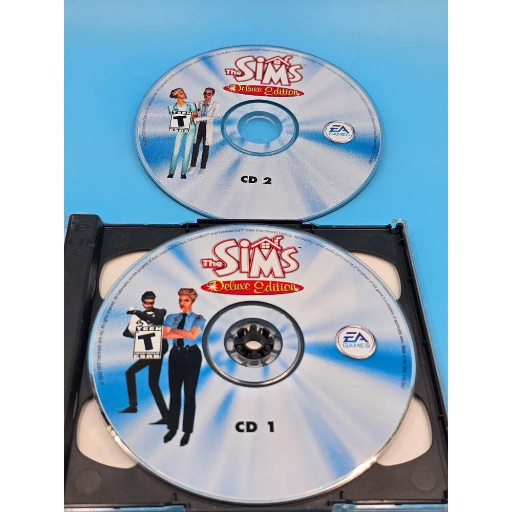 The Sims double deluxe VINTAGE PC GAMES